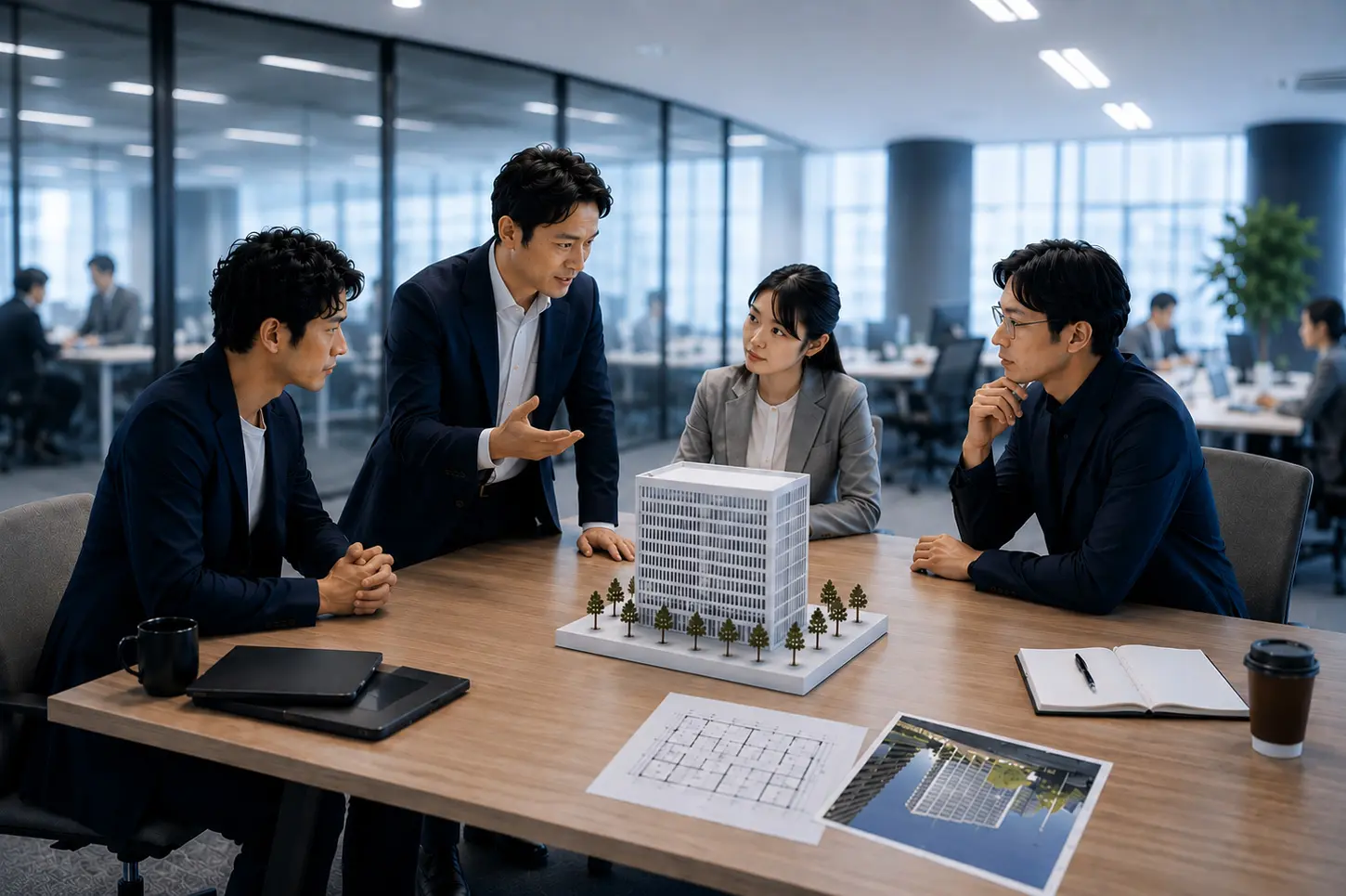 建築コンサルティングとマネジメントのイメージ